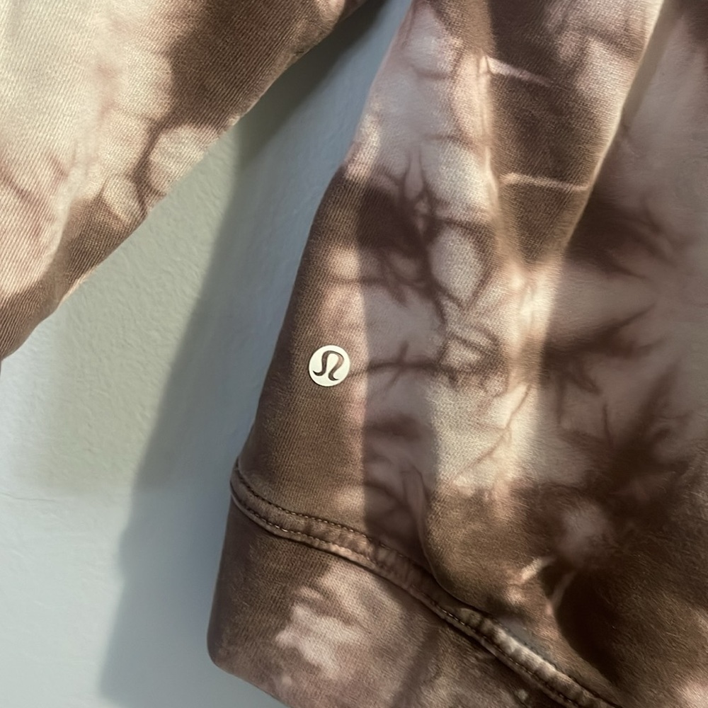 Lululemon All Yours Tie Dye Hoodie Fleece Sz 8 - Picture 8 of 8